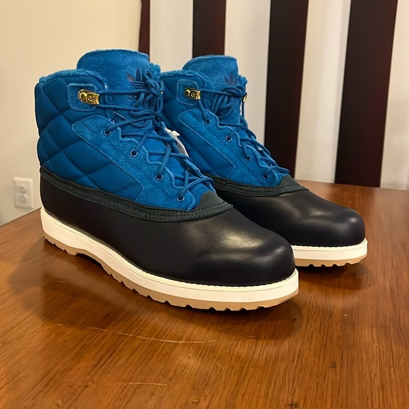 Adidas Adi Navvy Quilt Boots new navy blue G63274 Men’s Size 12